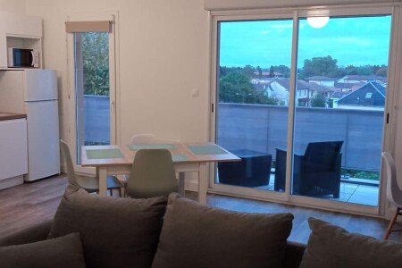 T2 2 chambres, avec wifi