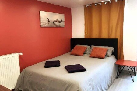 Appartement 1 chambre, avec jardin