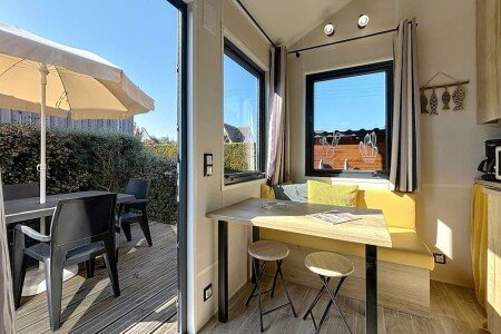 Camping / Mobil Home chic, 1 chambre, avec piscine