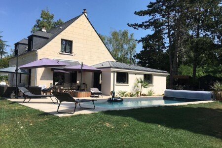 Maison dans un cadre idyllique, 5 chambres, avec piscine