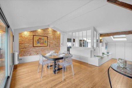 T2 1 chambre, avec jardin