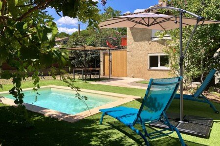 Maison 1 chambre, avec jacuzzi
