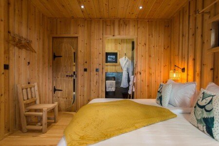 Chalet 1 chambre, avec jacuzzi
