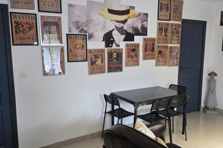 Casa 1 habitación, con jardín