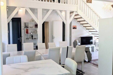 Maison tout confort, 3 chambres, avec jacuzzi