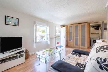 Maison 1 chambre, avec jardin