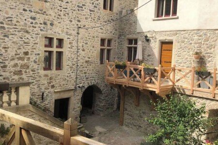 Château 3 chambres, avec jardin