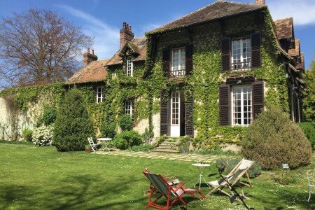 Maison chic, 6 chambres, avec piscine