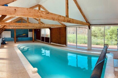Maison de campagne cozy, 3 chambres, avec piscine