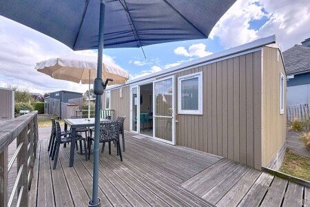 Mobil home tout confort, 2 chambres, avec piscine