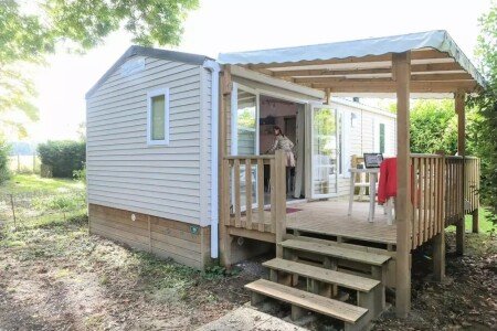 Mobil home 2 chambres, avec climatisation