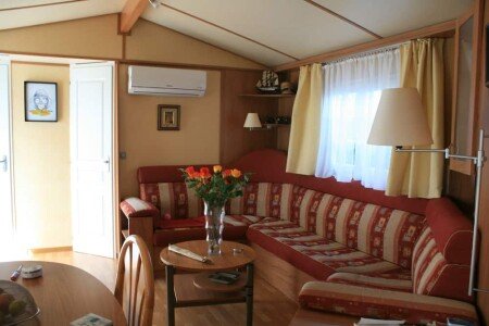 Mobil home 2 chambres, avec climatisation