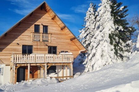 Chalet authentique, 5 chambres, avec jacuzzi