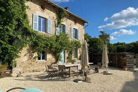 Maison cozy, 7 chambres, avec piscine