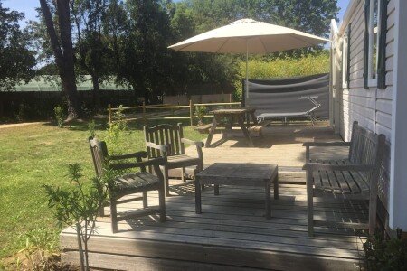 Camping / Mobil Home 1 chambre, avec climatisation