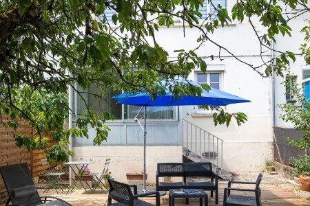 Ferienhaus 3 Schlafzimmer, mit Garten