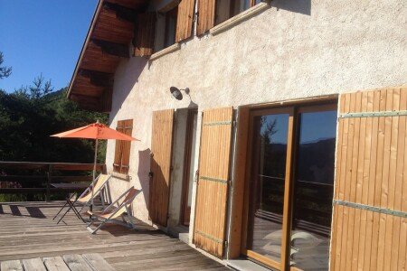 Chalet de charme, 3 chambres, avec jardin