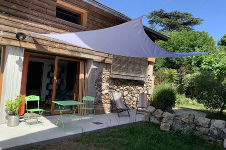 Maison 1 chambre, avec jardin