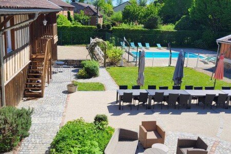 Maison traditionnelle, 8 chambres, avec jacuzzi