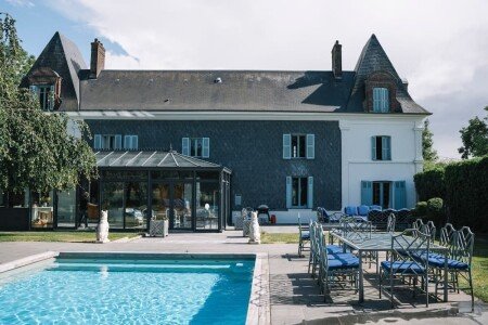 Château design, 6 chambres, avec piscine