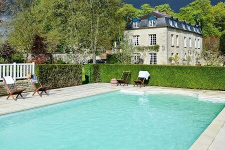 Château design, 8 chambres, avec piscine