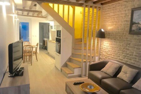 Maison 2 chambres, avec jardin