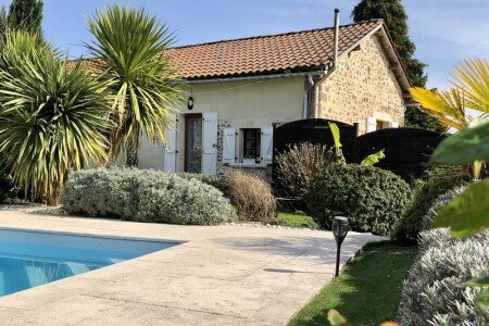 Gîte bien-être, 1 chambre, avec piscine
