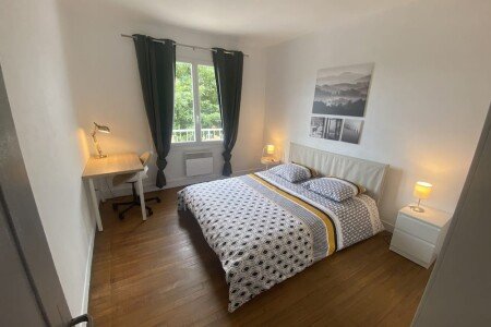 T3 tout confort, 2 chambres, avec jardin