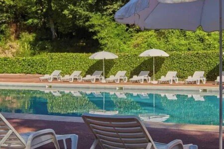 Mobil home 2 chambres, avec parking