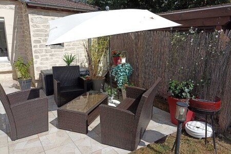 Maison 1 chambre, avec jardin