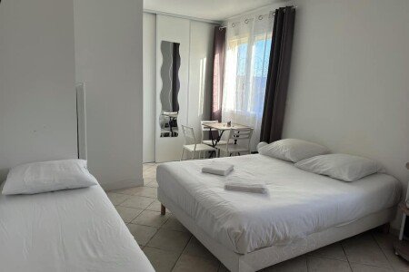 Gîte 1 chambre, avec jardin