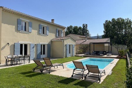 Villa chic, 6 chambres, avec piscine