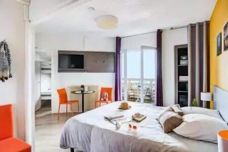 Appart'Hotel authentique, 2 chambres, avec cheminée