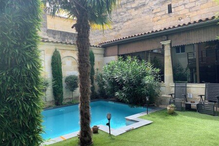 Gîte 1 chambre, avec piscine