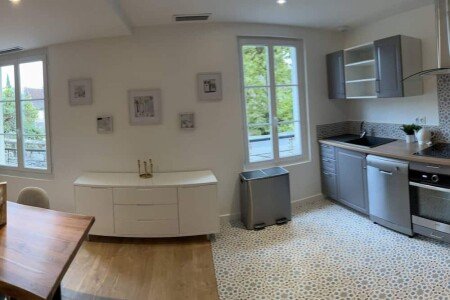 Maison de ville 2 chambres, avec climatisation