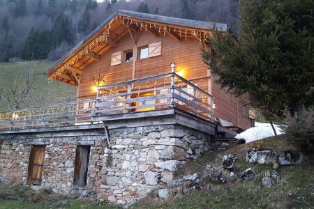 Chalet 3 chambres, avec jardin