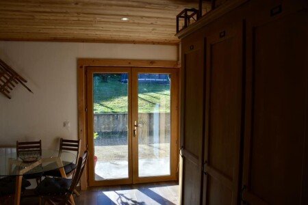 Chalet 2 chambres, avec jardin