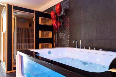 Appartement bien-être, 1 voyageur, avec jacuzzi