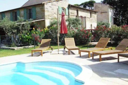 Gîte de charme, 2 chambres, avec piscine