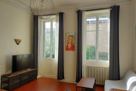 Loft 1 chambre, avec jardin