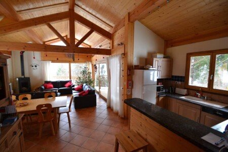 Chalet 4 chambres, avec piscine