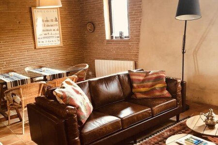 Appartement 2 chambres, avec jardin