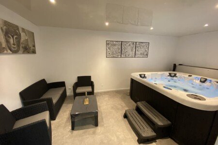 Appartement bien-être, 3 chambres, avec jacuzzi