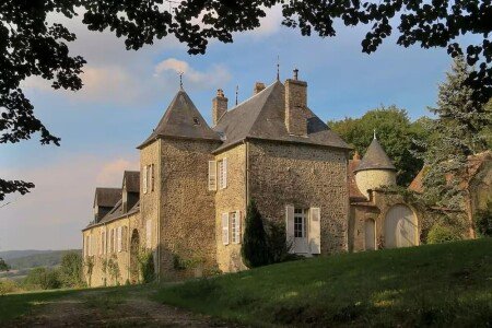 Château cozy, 3 chambres, avec piscine