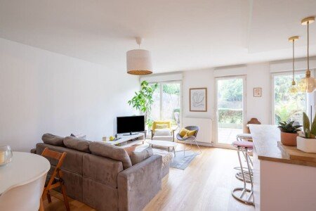 Gîte 2 chambres, avec jardin