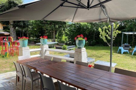 Chalet chic, 5 chambres, avec piscine