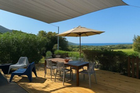 Appartement 2 chambres, avec jardin