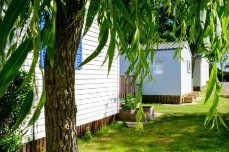 Mobil home 2 chambres, avec wifi