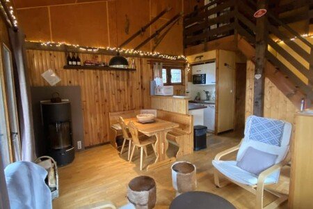 Chalet 3 chambres, avec jacuzzi