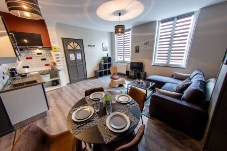 Appartement design, 1 chambre, avec wifi